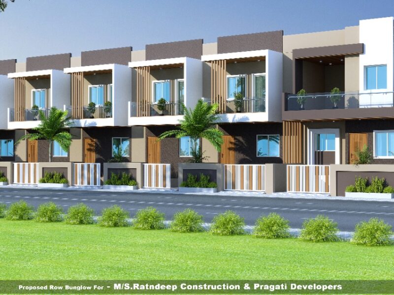 *एक गुंठा जागेत लक्झरिअस बंगलो (पुर्वमुखी) रेडी पजेशन मधे....* (दोन बाजु काॅमन भिंत)